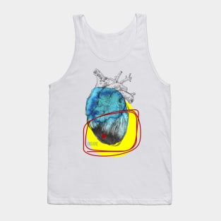 With Ukraine in my heart. Tank Top